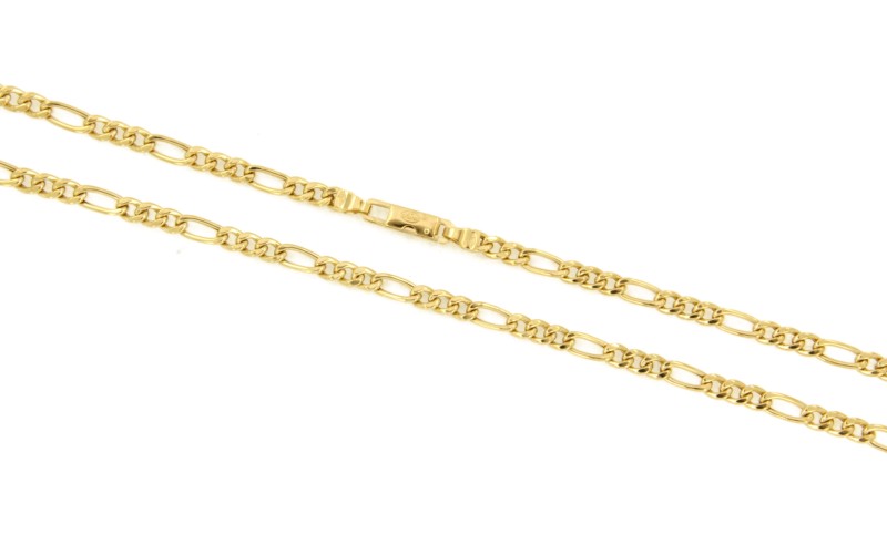 CATENA ORO GIALLO 750/1000 MAGLIA 3+1 - CM. 50 - 