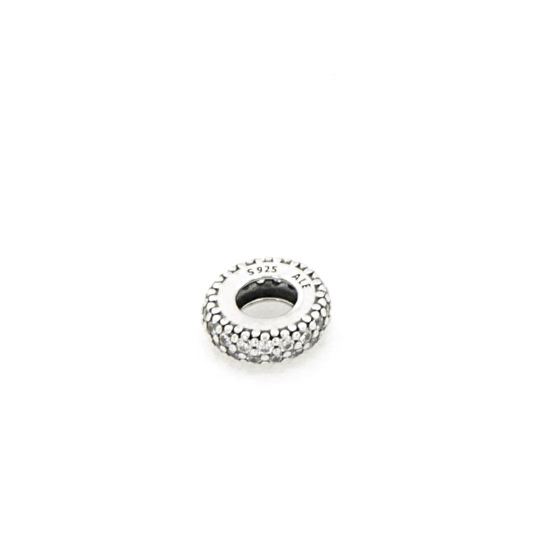 PANDORA - CHARM - ARGENTO 925/1000 - MOD. DISTANZIATORE SCINTILLANTE  - PANDORA