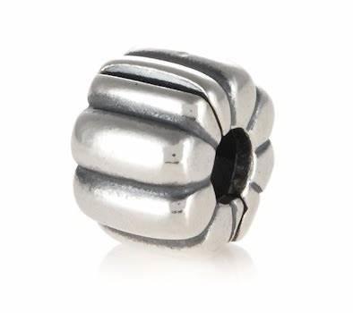 PANDORA - CHARMS - ARGENTO 925/1000 - MOD. CLIS RIBBED - PANDORA