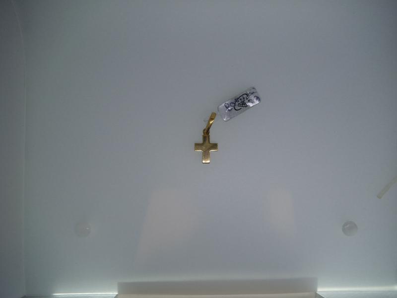 CIONDOLO ORO G. 750/1000 CROCE - 