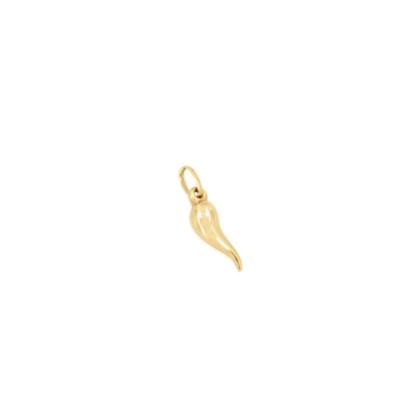CIONDOLO ORO GIALLO 750/1000 CORNETTO - 