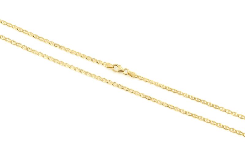 CATENA ORO GIALLO 750/1000 MAGLIA GRUMETTA CON TRAVERSINO - CM. 50 - 