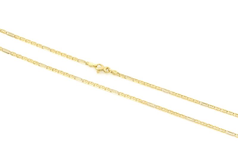 CATENA DUE ORI 750/1000 MAGLIA 5+1 - CM. 50 - 