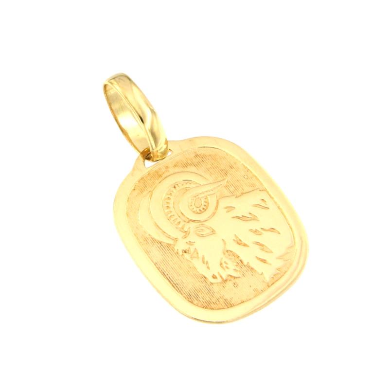 SEGNO ZODIACALE ORO GIALLO 750/1000 "ARIETE" - 