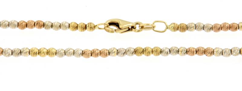 BRACCIALE TRE ORI 750/1000 A PALLINI CM 19 - 