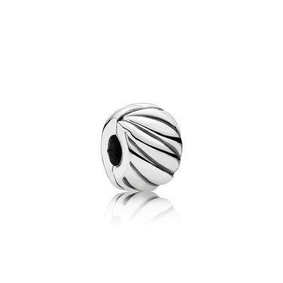 PANDORA - CHARM - ARGENTO 925/1000 - CLIP PIUME - PANDORA