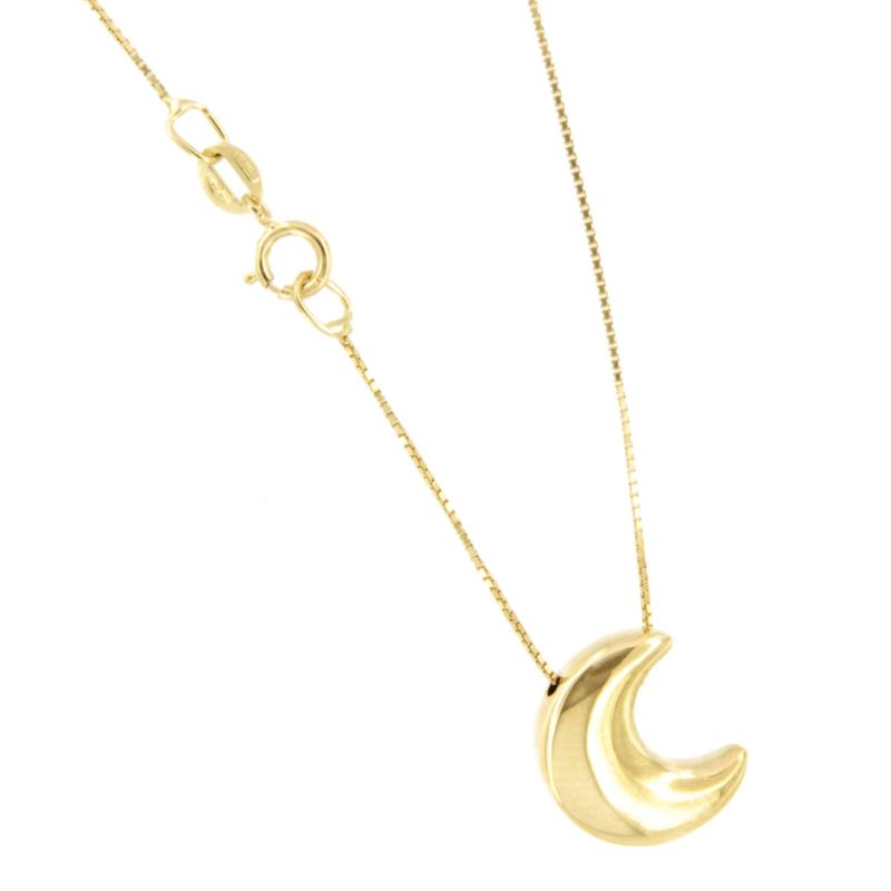 CARISSIMA Pendente Oro Bianco 9ct A Lucchetto E Chiave Con Zirconi Cubici, Su Collana Curb 46 Cm, Gioiello Italiano In Confezione Regalo