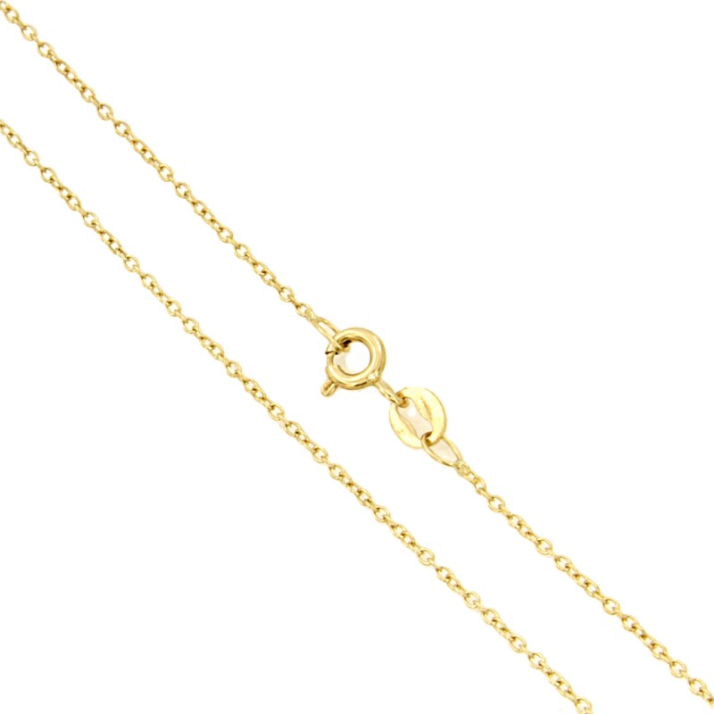 CATENINA ORO GIALLO 750/1000 MAGLIA ROL&Ograve; - CM 40.5 - 