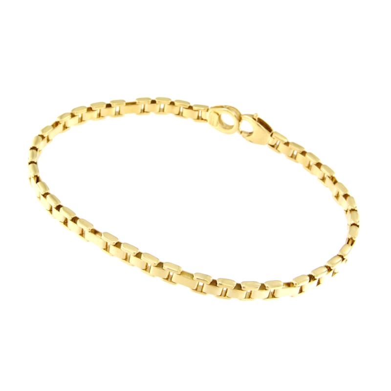 BRACCIALE ORO GIALLO 750/1000 MAGLIA TIPO 3+1 - CM 21.5 - 