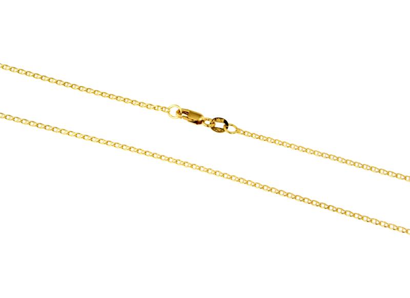 CATENA ORO GIALLO 750/1000 MAGLIA GRUMETTA CON TRAVERSINO - CM 50.5 - 