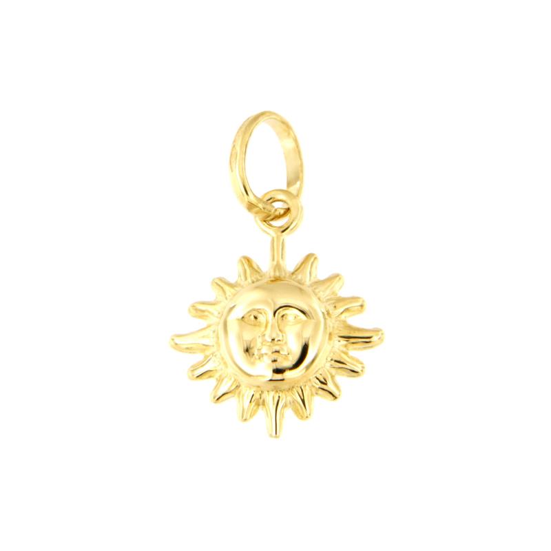 CIONDOLO ORO GIALLO 750/1000 SOLE - 
