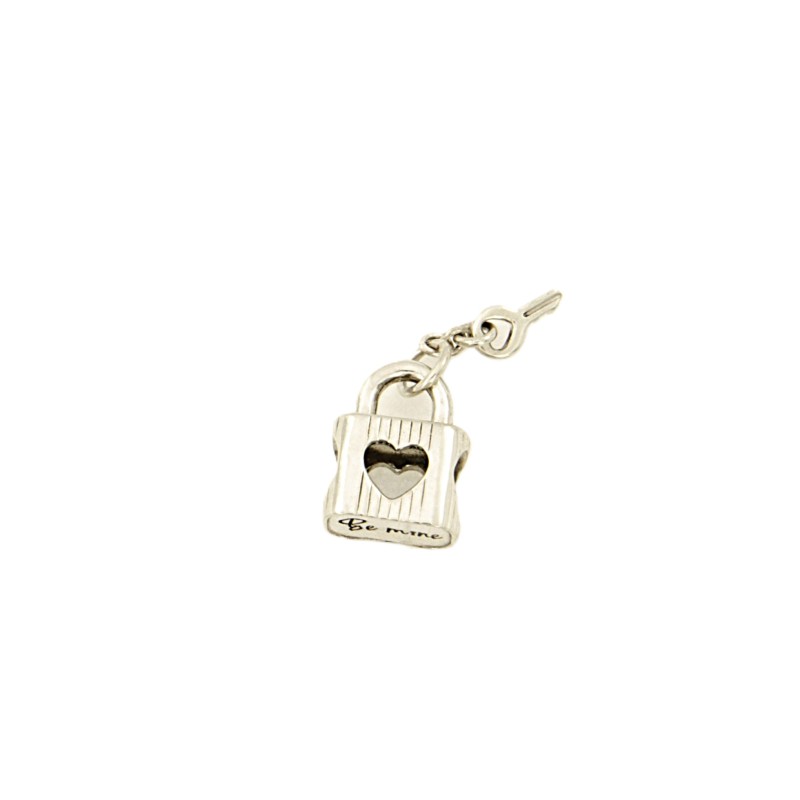 PANDORA - CHARM - ARGENTO 925/1000 - MOD. LUCCHETTO CON CHIAVE - PANDORA
