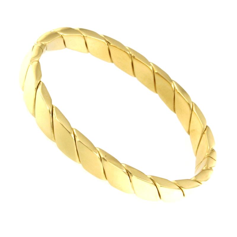 BRACCIALE ORO GIALLO 750/1000 SCHIAVA RITORTO - 