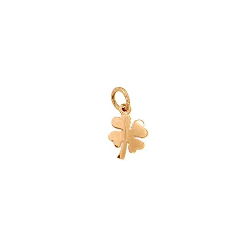 DODO - CIONDOLO - ORO ROSA 375/1000 - MOD. QUADRIFOGLIO - DODO