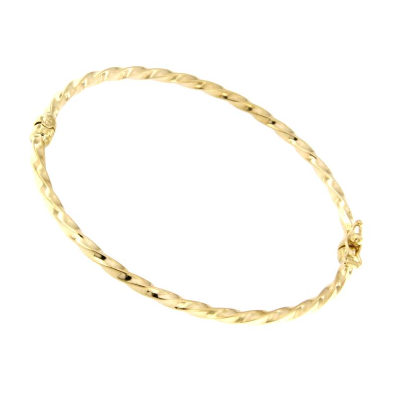 BRACCIALE ORO GIALLO 750/1000 SCHIAVA RITORTO - 