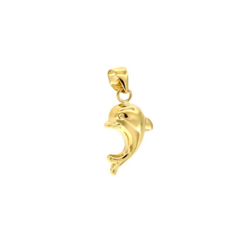 CIONDOLO ORO GIALLO 750/1000 DELFINO - 