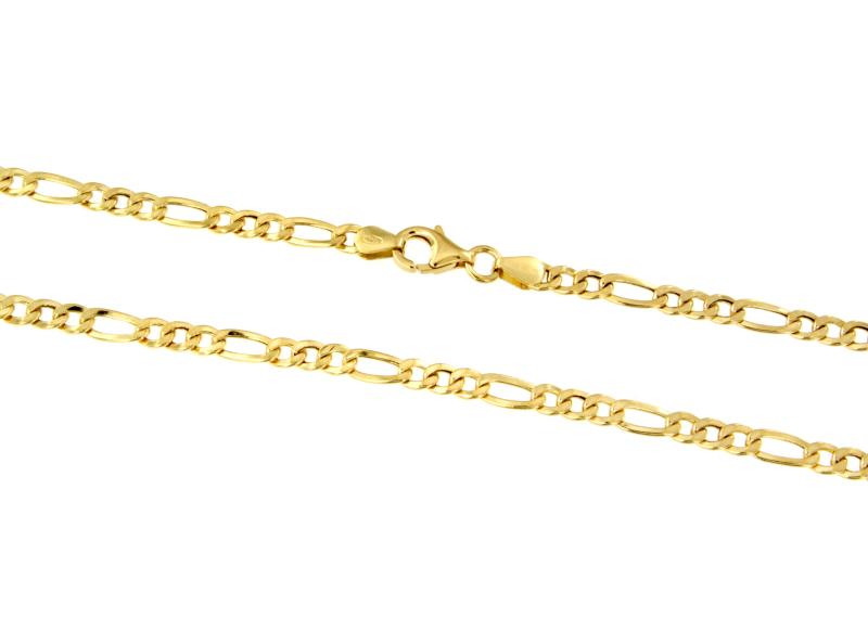 CATENA ORO GIALLO 750/1000 MAGLIA 3+1 - CM 50.5 - 