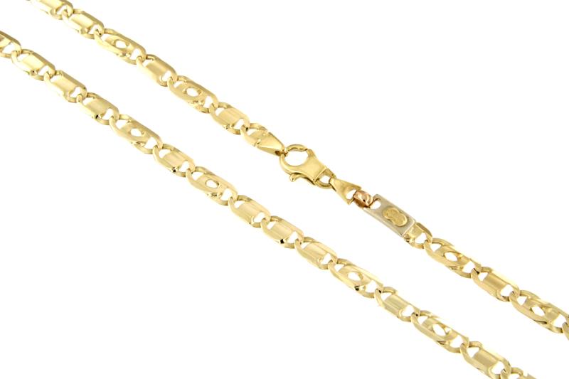 CATENA ORO GIALLO 750/1000 MAGLIA 3+1 - CM. 54 - 