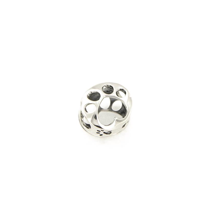 PANDORA - CHARM - ARGENTO 925/1000 - MOD. OPENWORK ZAMPA - PANDORA