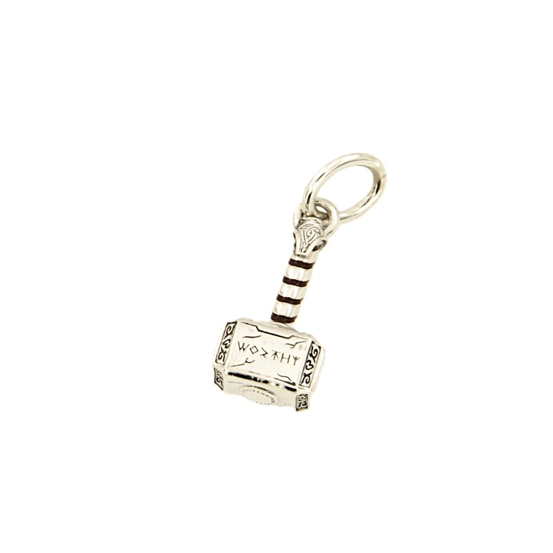 PANDORA - CHARM - ARGENTO 925/1000 - MOD. MARVEL MARTELLO DI THOR - PANDORA