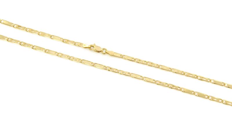 CATENA ORO GIALLO 750/1000 MAGLIA 2+2 - CM. 60 - 