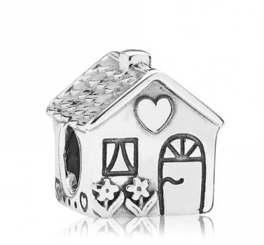 PANDORA - CHARM - ARGENTO 925/1000 - MOD. HOME SWEET HOME - PANDORA