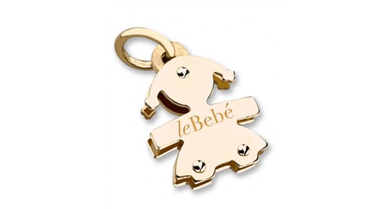 LE BEBE' - CIONDOLO - ORO G. 750/1000 - BIMBA - COLLEZIONE I CLASSICI - 