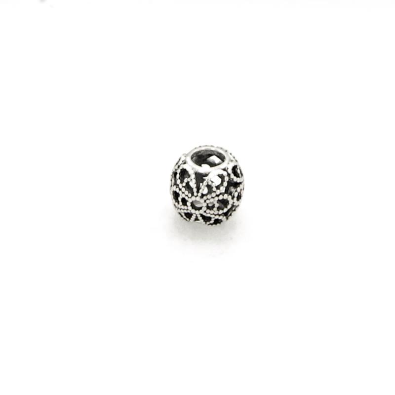 PANDORA - CHARM - ARGENTO 925/1000 - MOD. OPENWORK FIORE - PANDORA