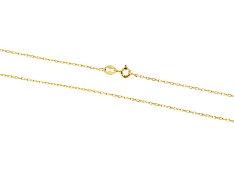 CATENINA ORO GIALLO 750/1000 MAGLIA FORZATINA - CM 42 - 