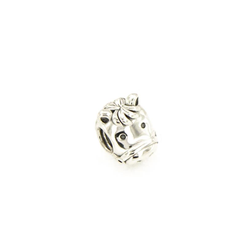 PANDORA - CHARM - ARGENTO 925/1000 - MOD. CAVALLO CURIOSO - PANDORA