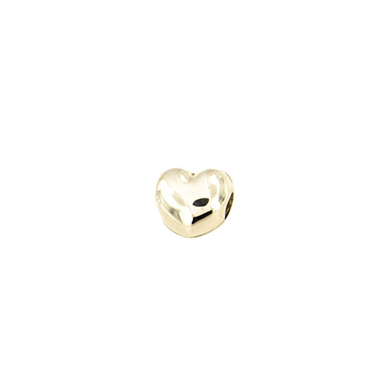 PANDORA - CHARM - ARGENTO 925/1000  -  CUORE BOMBATO - PANDORA