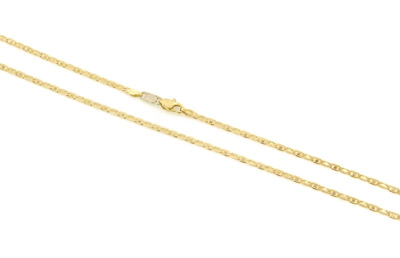 CATENA ORO GIALLO 750/1000 MAGLIA VALENTINO - CM. 50.5 - 
