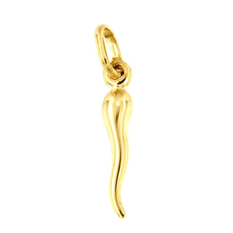 CIONDOLO ORO GIALLO 750/1000 CORNINO - 