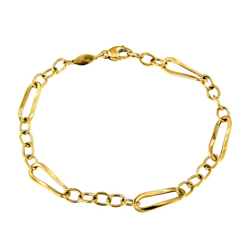 BRACCIALE ORO GIALLO 750/1000 MAGLIA 4+1 - CM 20 - 
