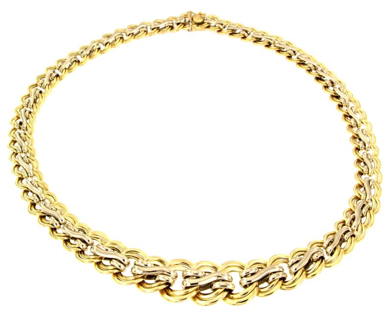 GIROCOLLO DUE ORI 750/1000 - 46 CM - 