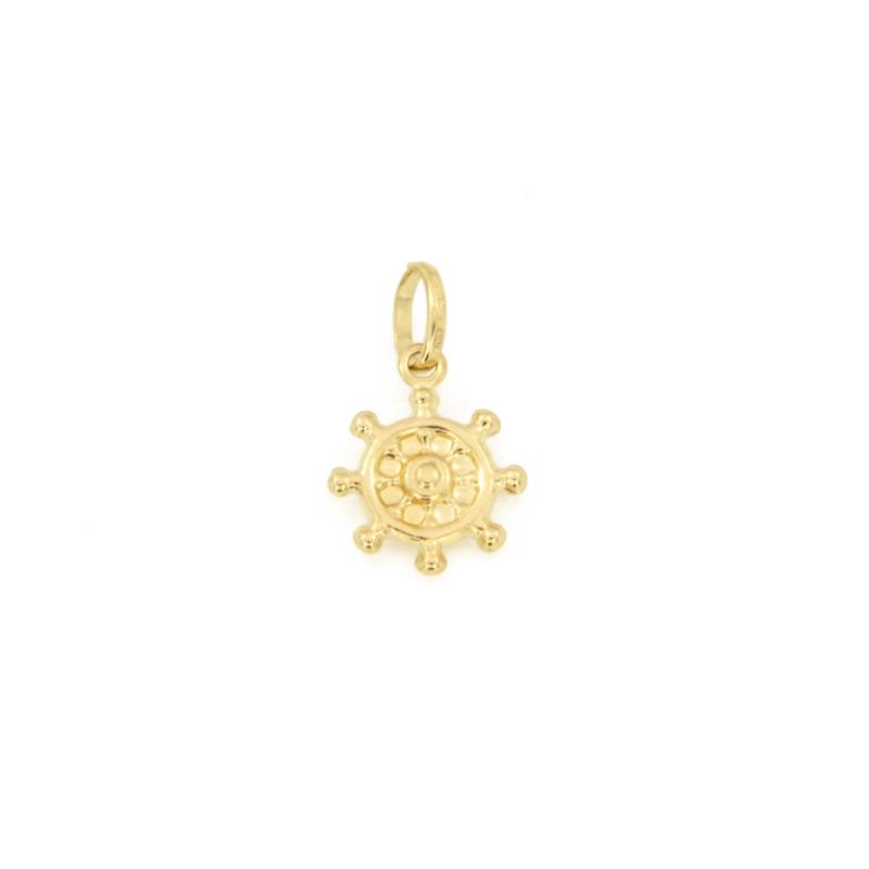 CIONDOLO ORO GIALLO 750/1000 TIMONE - 