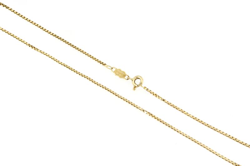 CATENINA ORO GIALLO 750/1000 MAGLIA VENETA - CM. 51 - 