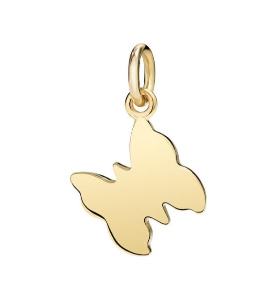 DODO &ndash; CIONDOLO &ndash; ORO GIALLO 750/1000 &ndash; MOD. FARFALLA - DODO