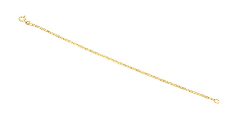 BRACCIALE ORO GIALLO 750/1000 MAGLIA TIPO GRUMETTA - CM. 19 - 
