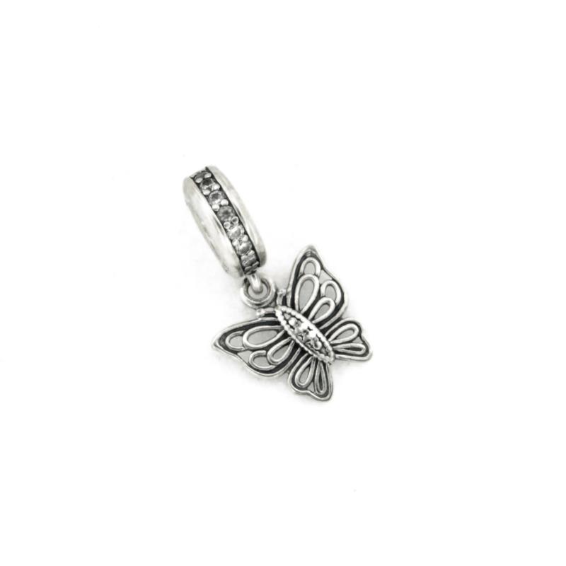 PANDORA - CHARMS -ARGENTO 925/1000 - MOD. LOVE TAKE FLIGHT  - PANDORA