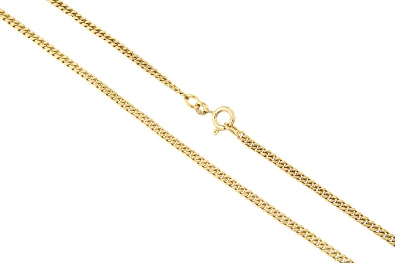 COLLANA ORO GIALLO 750/1000 MAGLIA GRUMETTA - CM. 63 - 