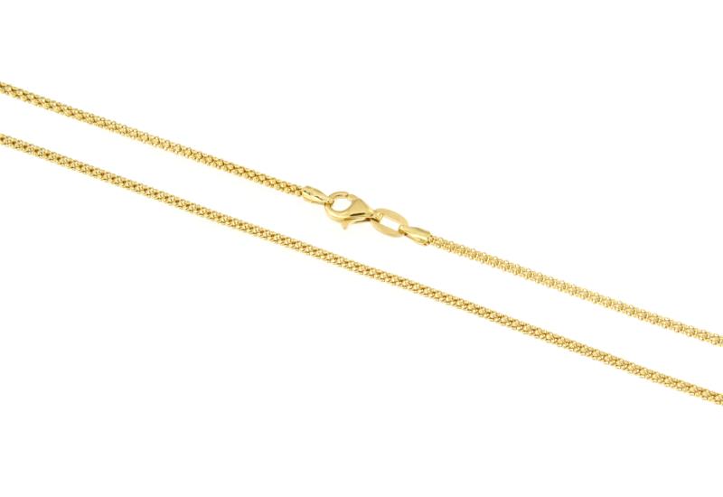 CATENINA ORO GIALLO 750/1000 MAGLIA TUBOLARE - CM 46 - 