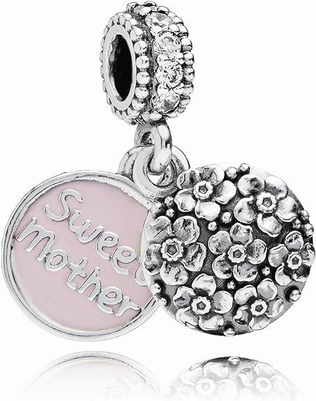 PANDORA - CHARM - ARGENTO 925/1000 - MOD. PENDENTE 'SWEET MOTHER' - PANDORA